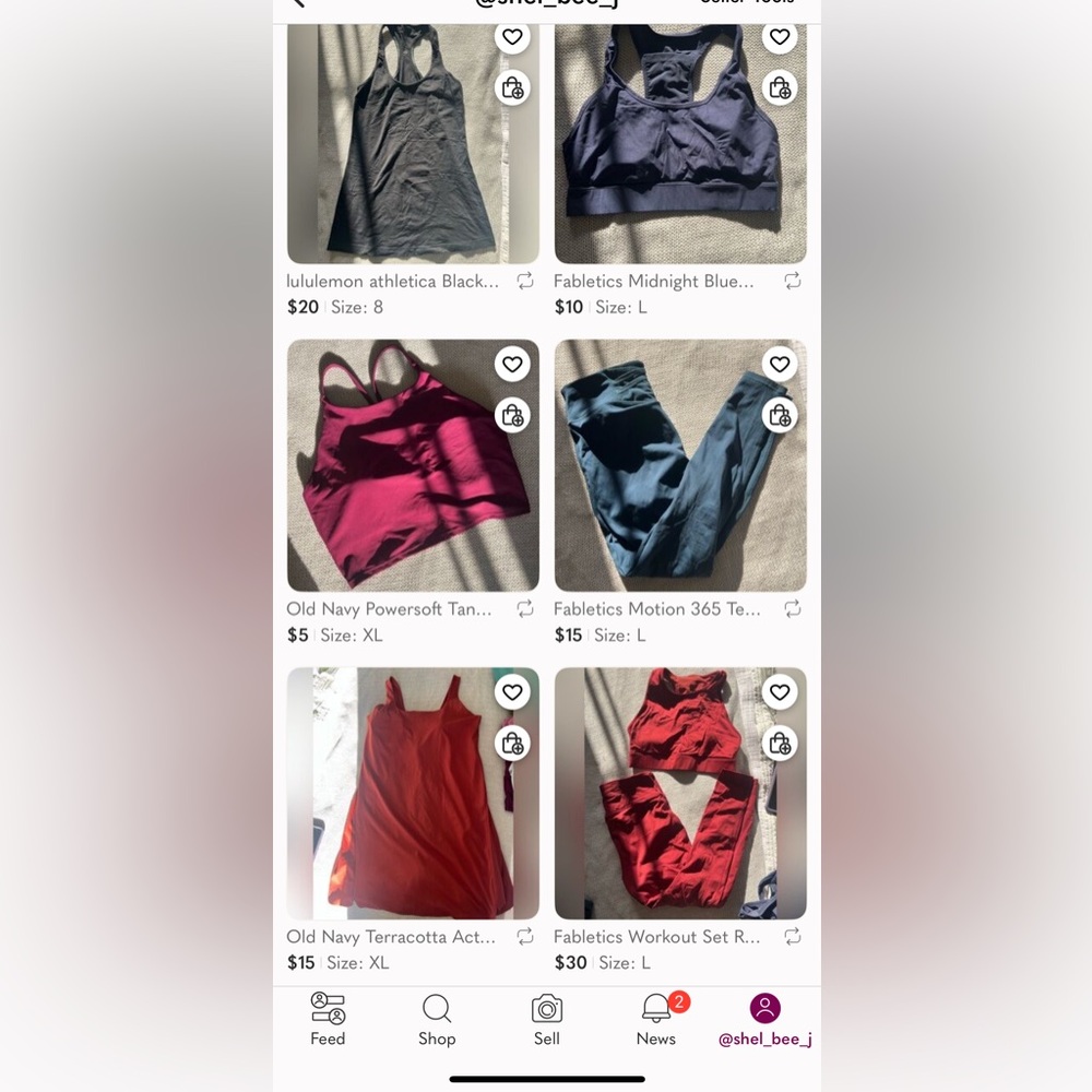 Giant Workout Bundle -Fabletics and Old Navy